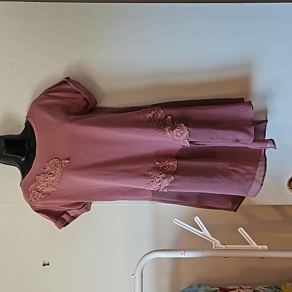 Anthropologie Akemi + Kin Kris Lace Tunic EUC - Picture 2 of 9